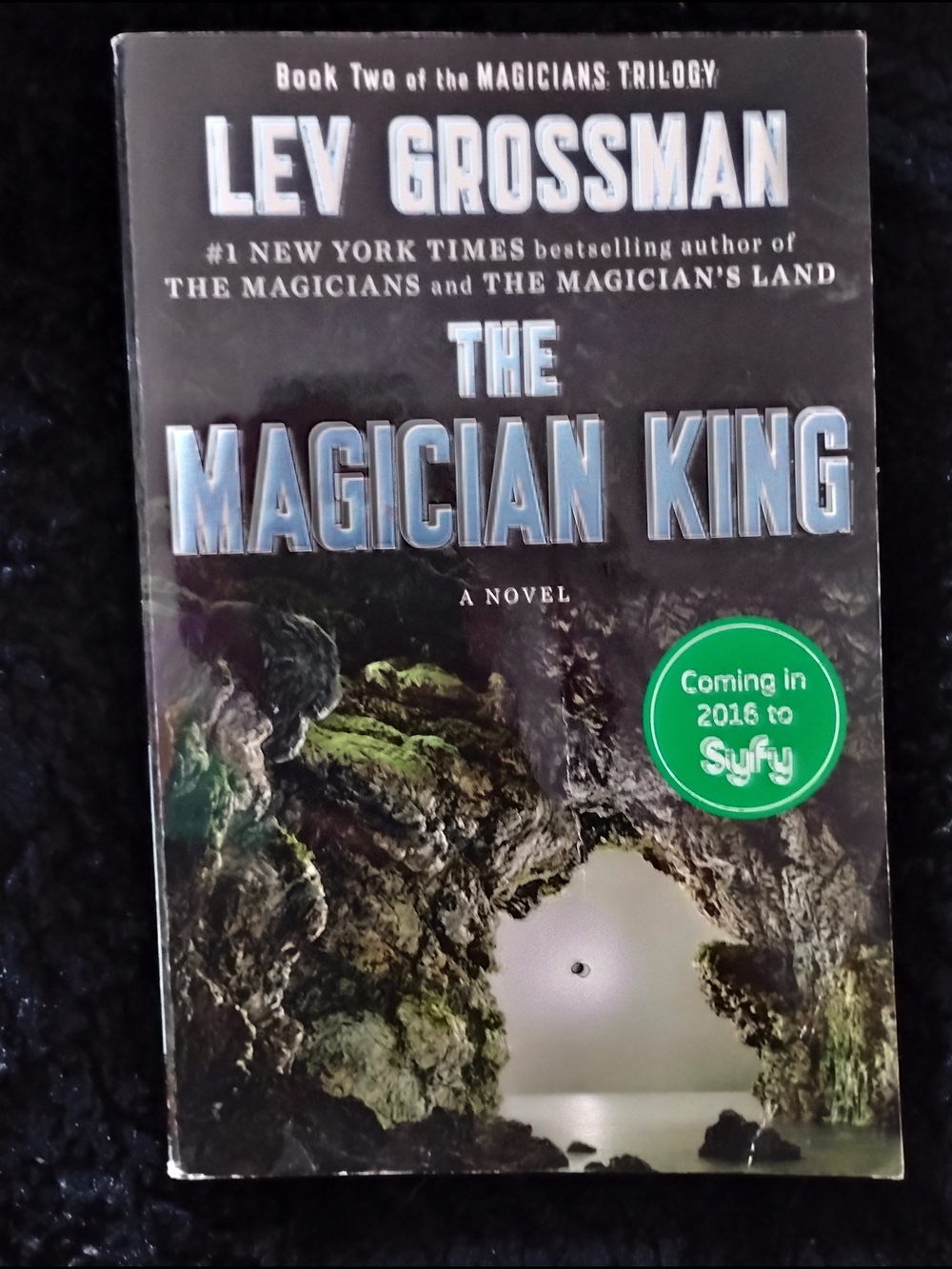 Lev Grossman THE MAGICIAN KING Paperback Novel - Black & Green Cover